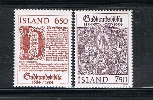 Islanti 1984 - Gudbrandsin raamatunkäännös 400v  ++
