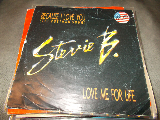 7 " STEVIE B ** BECAUSE I LOVE YOU **