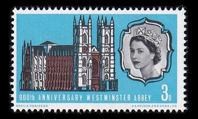Iso-Britannia 416y ** Westminster Abbey 700v (1966)