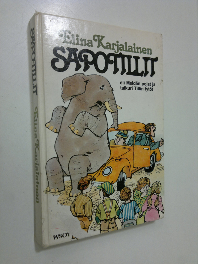 Elina Karjalainen : Sapotillit : eli Meidän pojat ja taik...