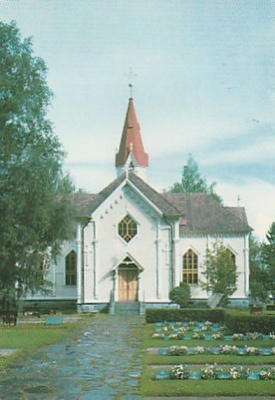 Postikortti, REISJÄRVI, Kirkko