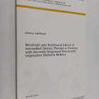 Jaana Laitinen : Metabolic and Nutritional Effects of Int... - pikkukuva 1
