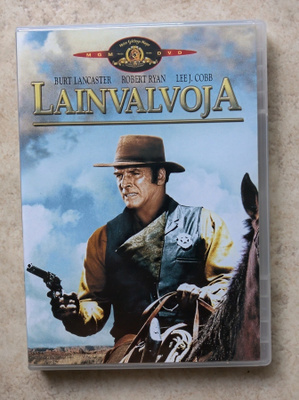 Lainvalvoja, DVD. Burt Lancaster