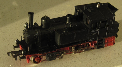 Fleischmann br70 höyryveturi
