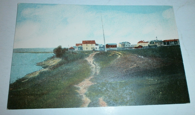 Rovaniemi, vanhaa Rovaniemeä, väripk. 1900-l. alku, ei p.