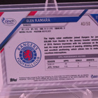 Glen Kamara /50 - Green Tartan Refractor - Rangers Huuhkajat - pikkukuva 2