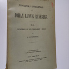 J.e Strömborg : Biografiska anteckningar om johan Ludvig ... - pikkukuva 1
