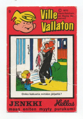 Purkkakuva Hellas VILLE VALLATON n:o 9