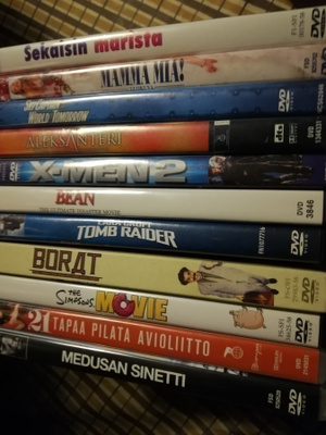 DVD-paketti 23 dvd:tä