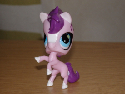 LITTLEST PET SHOP kuvioitu HEVONEN, PONI #2685