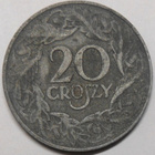 Puola. 20 groszy 1923, zink. - pikkukuva 2