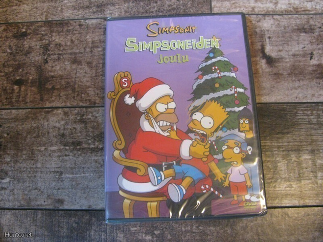 Simpsoneiden joulu DVD *uusi*