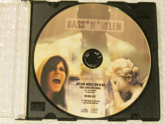 Bass 'N' Helen • Jotain muuttuu CDr-Single
