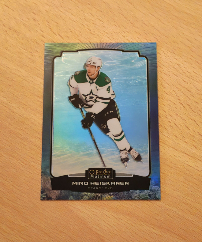 2022-23 OPC Platinum Miro Heiskanen Aquamarine /149