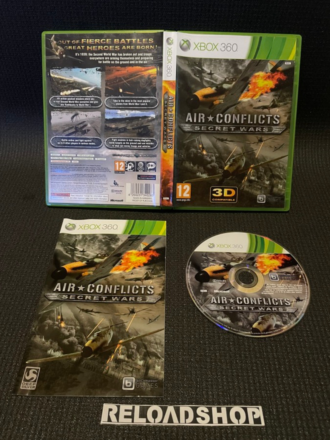 Air Conflicts Secret Wars XBOX 360 CiB