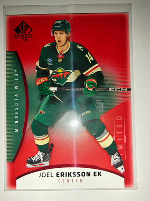 Joel Eriksson Ek 2025-26 SP Authentic Limited Red