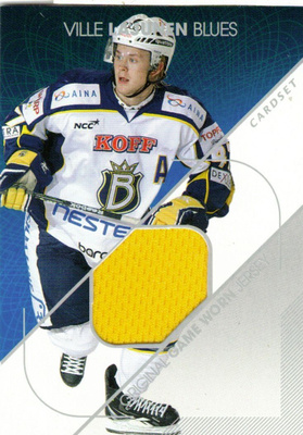 2011-12 Cardset VILLE LAJUNEN Espoo Blues Jersey
