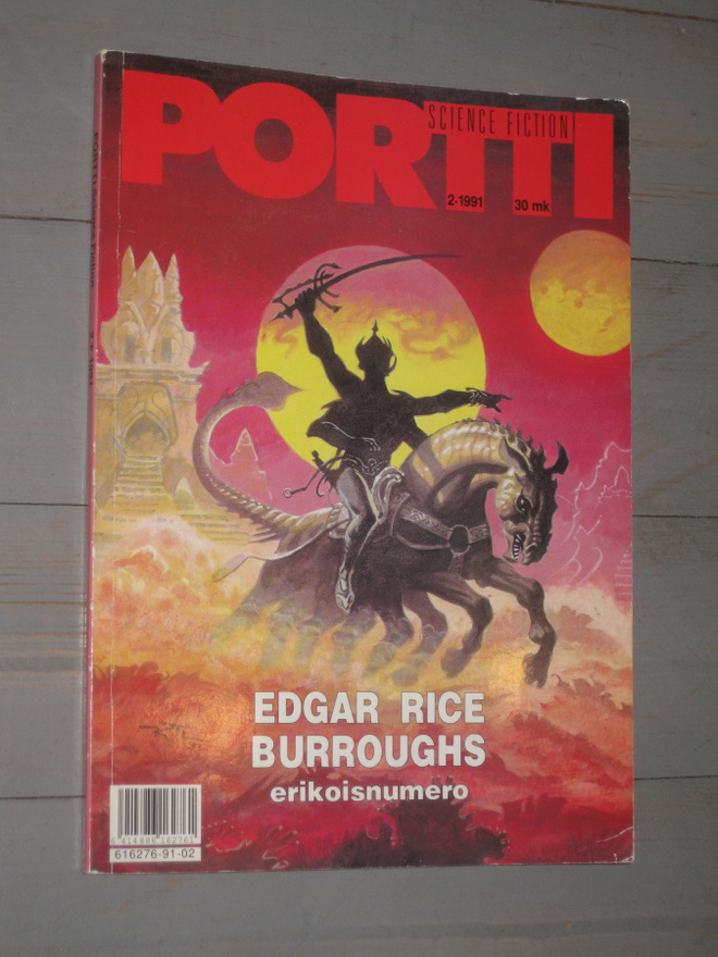Portti nro 2 / 1991  Edgar Rice Burroughs-spesiaali