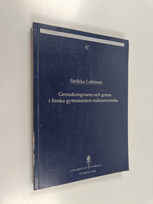 Sinikka Lahtinen : Genuskongruens och genus i finska gymn...