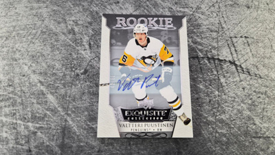 Valtteri Puustinen 2022-23 Exquisite Auto /99