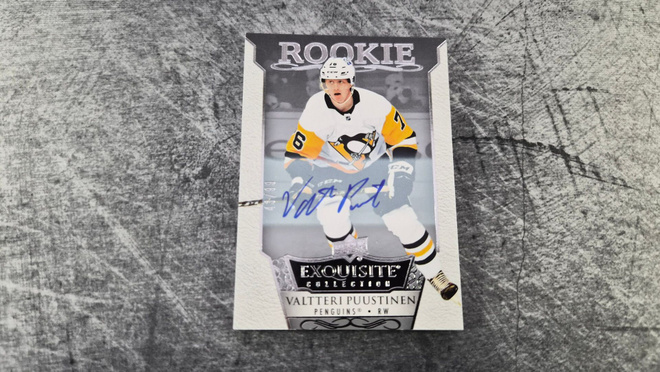 Valtteri Puustinen 2022-23 Exquisite Auto /99