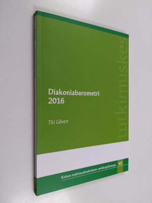 Titi Gävert : Diakoniabarometri 2016