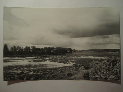 VANHA Postikortti Lappi Karunki 1950-l  Alkup.Mallikappale