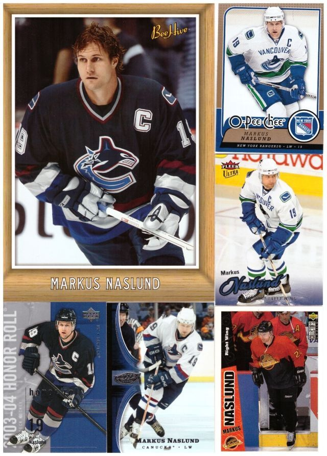 6 x MARKUS NÄSLUND Vancouver Canucks