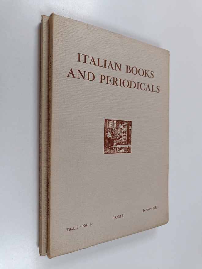 Italian books and periodicals year 1 - No. 1-2