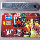 COCA-COLA AVAAJA ja Avant-rahakortti (puhelinkortti) - pikkukuva 1