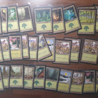 Magic the Gathering 216 vanhaa land korttia - pikkukuva 1