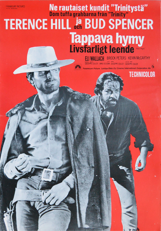 Elokuvajuliste: Tappava hymy (Terence Hill & Bud Spencer)