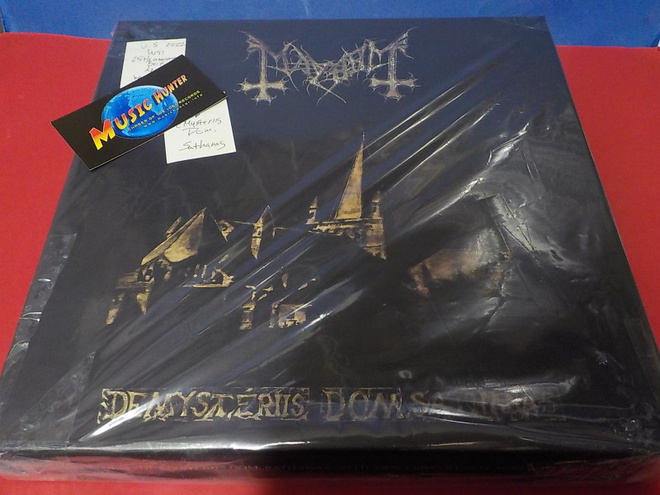 MAYHEM - DE MYSTERIIS DOM SATHANAS UUSI 4CD BOKSI