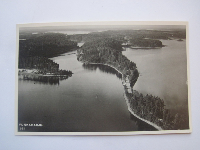 VANHA Postikortti Punkaharju Karhumäki 1927