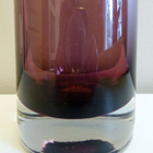 Riihimäen Lasi maljakko violetti, kork. 22 cm - pikkukuva 2