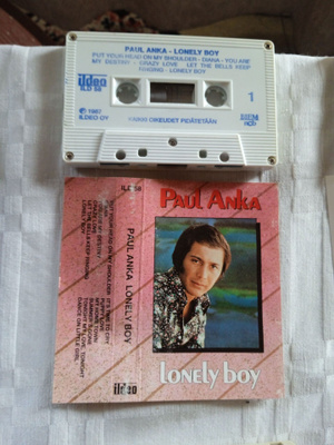 C- KASETTI: PAUL ANKA : LONELY BOY
