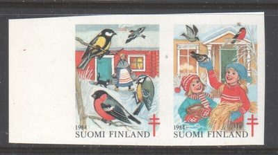 Tub joulumerkki 1984  Hammastamaton par