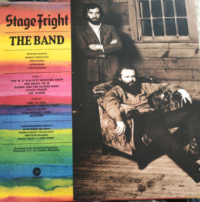 The Band - Stage Fright Newly remixed and remastered album