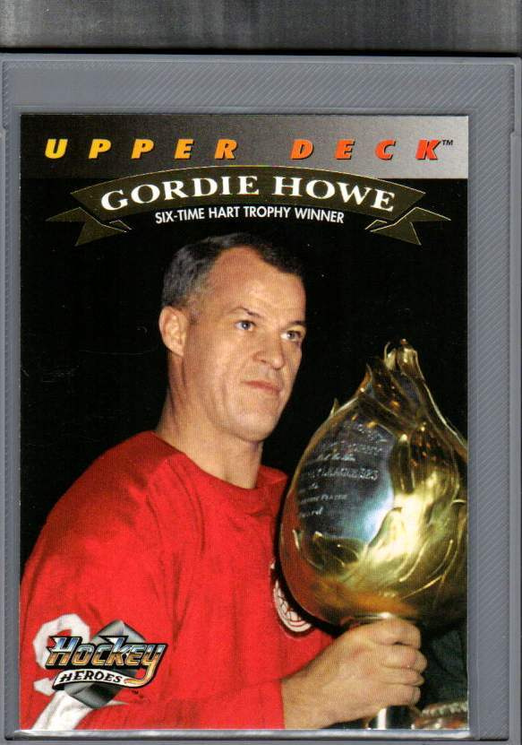 1992-93 Upper Deck - Gordie Howe Heroes - 1,00 € / kpl
