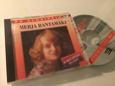Merja Rantamäki Mä mistä löytäisin sen laulun 20 suosikkiaCD