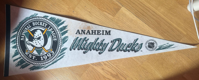 ANAHEIM MIGHTY DUCKS JOUKKUVIIRI NHL 1993