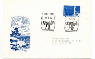 Vaasa: Vaasan kesä  (erikoisleima 16.6.1969)
