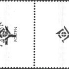 Ål 1996 Eurooppa merkit 2,80 mk välilöpari logo EPL LaPe 113 - pikkukuva 2