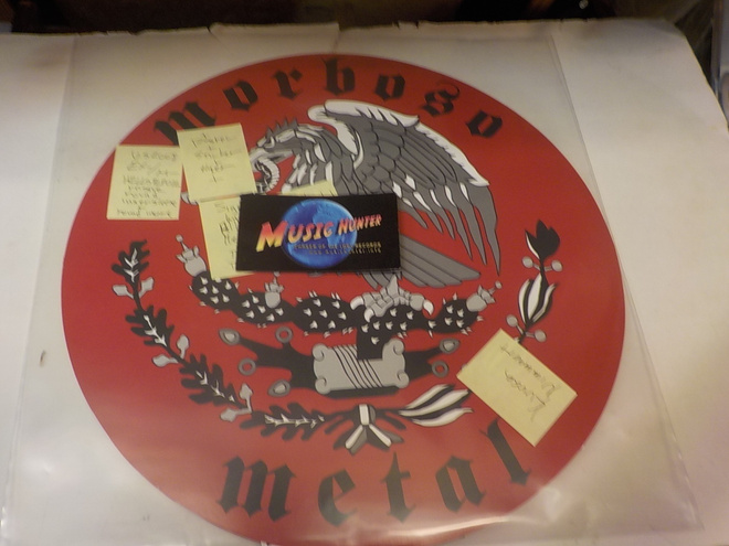 MORBOSIDAD - S/ T EX-/M- LP+ POSTER+ TARRA + NIMMARIT!!!