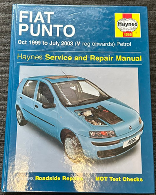 Haynes 4066 - Fiat Punto 1999 - 2003 korjausopas