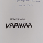 Heimo Huotari : Vapinaa (signeerattu) - pikkukuva 3