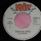 7" BUDDIES - Tossing and Turning - single 1979 beat EX - pikkukuva 1