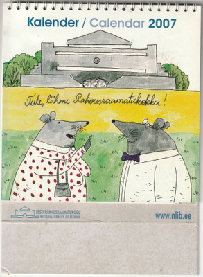 Ave Nahkurin seinäkalenteri 2007