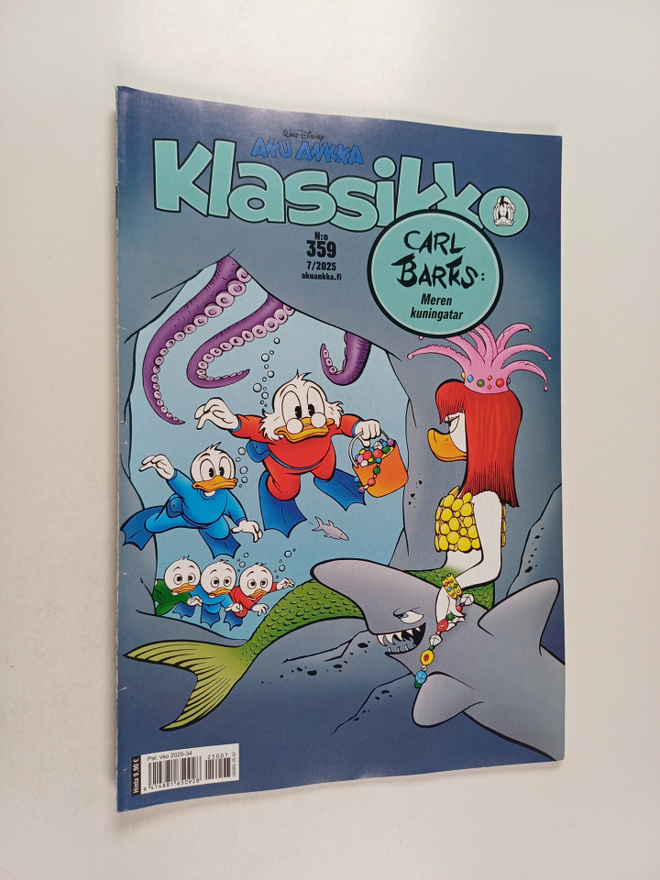 Walt Disney : Aku Ankka klassikko 359 7/2025