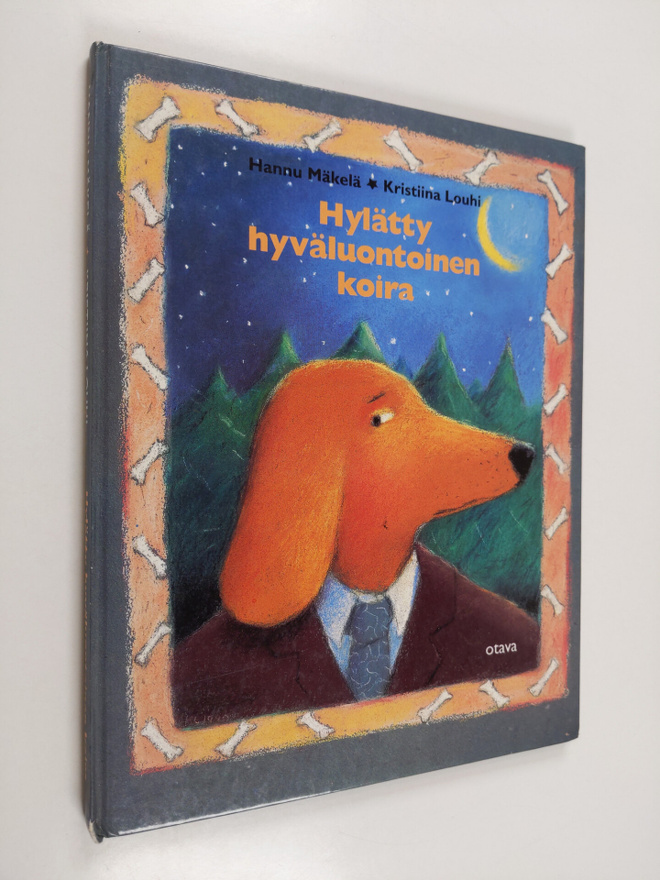 Hannu Mäkelä : Hylätty hyväluontoinen koira (signeerattu)